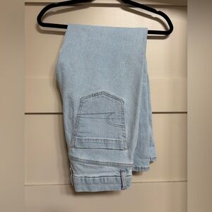 American eagle stretch curvy straight jeans.